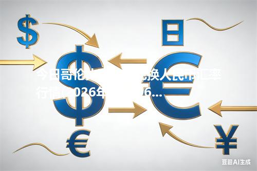 今日哥伦比亚比索兑换人民币汇率行情(2026年04月06日)